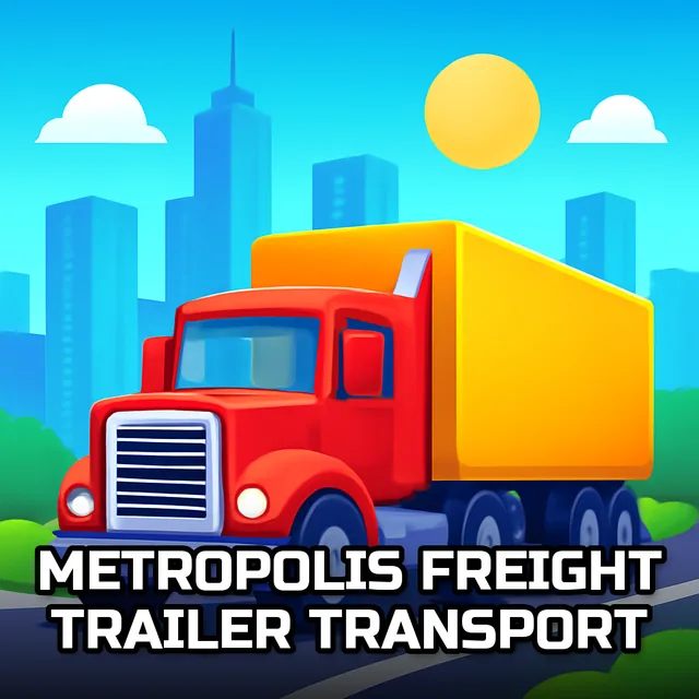 Metropolis Freight Trailer Transport - Cargo Delivery game