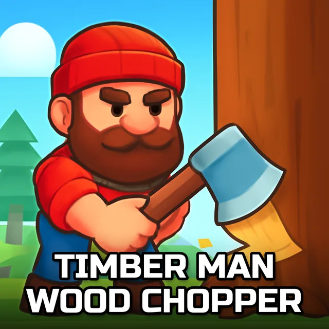 Timber Man Wood Chopper - Offroad Loggers game